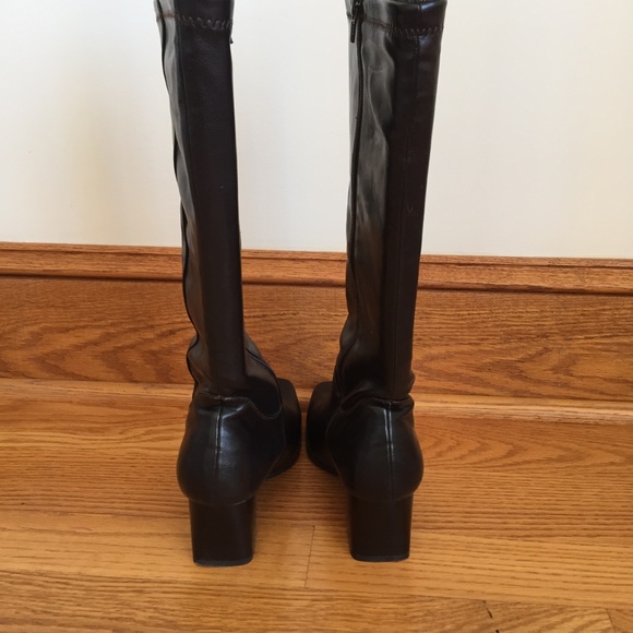 NEW Dark Brown Collette Stretch Boot 8.5 - Picture 3 of 4